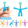 12 PCS Magnet Men Fidget Toys for Kids - Humanoid Magnetic People Toy Games, Cute Giraffe Fridge Office Magnets Educational Sensory Toys Fun Quiet Travel Toys Games for Classroom Boys(Solid Style) view 3