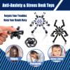 ASIOWELY Transformable Fidget Spinners Toys for Adults and Kids,Cool Fingertip Gyros Valentines Day Gifts for Teens Easter Basket Stuffers,Sensory Travel Toys for Boys Girls ADHD Autism Relief Stress view 4