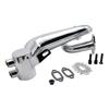 FLMLF SS Silencing Exhaust Pipe/Tuned Pipe Set of 23CC~36CC Engine for 1/5 HPI ROFUN BAHA ROVAN KM BAJA 5B 5T 5SC Rc Car Parts (Silver) view 4