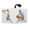 Custom Sports Cards Binder Basketball Card,Double Sided Pockets with Zipper, TCG Collection Storage Album Holder Carry Case for Hockey Card, Trading Card Game Card(Burning Basketball, M(400pockets)) view 2