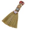 GORGECRAFT Natural Carnelian Magic Sweeper Broom Mini Broom Halloween Display Decor Faux Amethyst Crystal Witches Broomstick Witches Accessory for Costume Cosplay Party Cleaning Bedroom Office Home view 1