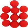 10pcs Red Soft Sponges Balls,Lightweight Mini Finger Sponges Ball,Magics Sponge Ball Close-Up Magics Props Sponge Toy Classical Comedy Trick Props, Kits and Accessories Novelty and Gag Toys (3.5cm) view 1