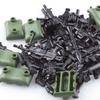HIMIRICH Military Weapons Pack Gun Accessories, WW2 US Basic Edition Soldier Model Military Toys for Children 3 Years Older, Compatible with Classic Building Block Toys view 4