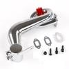 FLMLF SS Silencing Exhaust Pipe/Tuned Pipe Set of 23CC~36CC Engine for 1/5 HPI ROFUN BAHA ROVAN KM BAJA 5B 5T 5SC Rc Car Parts (Red) view 2
