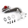 FLMLF SS Silencing Exhaust Pipe/Tuned Pipe Set of 23CC~36CC Engine for 1/5 HPI ROFUN BAHA ROVAN KM BAJA 5B 5T 5SC Rc Car Parts (Red) view 3
