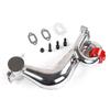 FLMLF SS Silencing Exhaust Pipe/Tuned Pipe Set of 23CC~36CC Engine for 1/5 HPI ROFUN BAHA ROVAN KM BAJA 5B 5T 5SC Rc Car Parts (Red) view 4