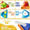 Vanvimen 20-in-1 Toddler Busy Board Activity Cube Toys, Montessori Toy for 1 2 Year Old Boys Girls Kids, Early Educational Active Toy for Toddler 1-3, Christmas Toys Gifts for 1 2 Year Old Boy Girl view 4