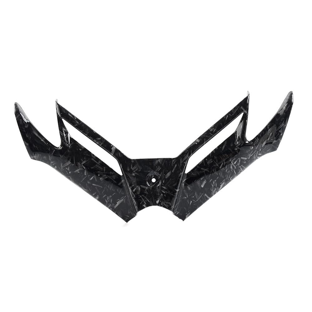 Cnfang4 Front Aerodynamics Spoiler Winglet Wind Cover Fairing Accessories Cowl ABS Forged Pattern For Kawasak NINJA300/250 Ninja 300 Ninja 250 2013-2017 Motorcycle