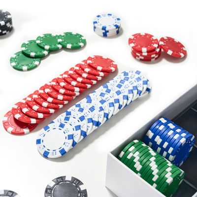 Boyzhood Poker Chips,Poker Set with Aluminum Travel Case,11.5 Gram Poker Chips Set for Texas Holdem Blackjack Gambling. (100Pcs)