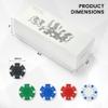 Boyzhood Poker Chips,Poker Set with Aluminum Travel Case,11.5 Gram Poker Chips Set for Texas Holdem Blackjack Gambling. (100Pcs) view 4