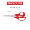 Asdirne Kids Scissors, Children Scissors with Comfort Grip Handles, Safety Blunt Tip, 5 Inch, 3 Pack view 4