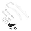 RZXYLRC Metal Alloy Front & Rear Body Mounts Body Posts for Traxxas Slash 2WD Rustler Stampede VXL 1/10 RC 2WD Car Upgrade Parts (Silver) view 2