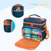 Carrying Case Compatible with Little Tikes Story Dream Machine Books Starter Set, Toy Storage Bag with Handle and Shoulder Strap for Storybook, Character, Accessory, Blue, Bag Only, Patented Design view 3