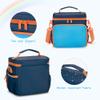 Carrying Case Compatible with Little Tikes Story Dream Machine Books Starter Set, Toy Storage Bag with Handle and Shoulder Strap for Storybook, Character, Accessory, Blue, Bag Only, Patented Design view 4