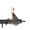 RC Vehicle Axles Compatible with Axial for SCX10 1/10 RC Car Part Aluminum Alloy Front Rear Axle RC Car Accessories Replacement Parts RC Upgrade Part view 4