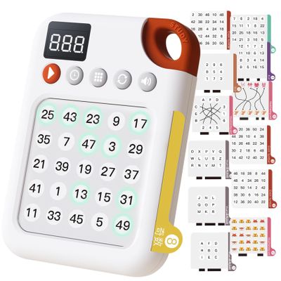 BEBESIRI Montessori Sensory Learning Toy, Educational Flash Cards Activity Game for Kids Ages 6+, Preschool & Special Needs Development Tools
