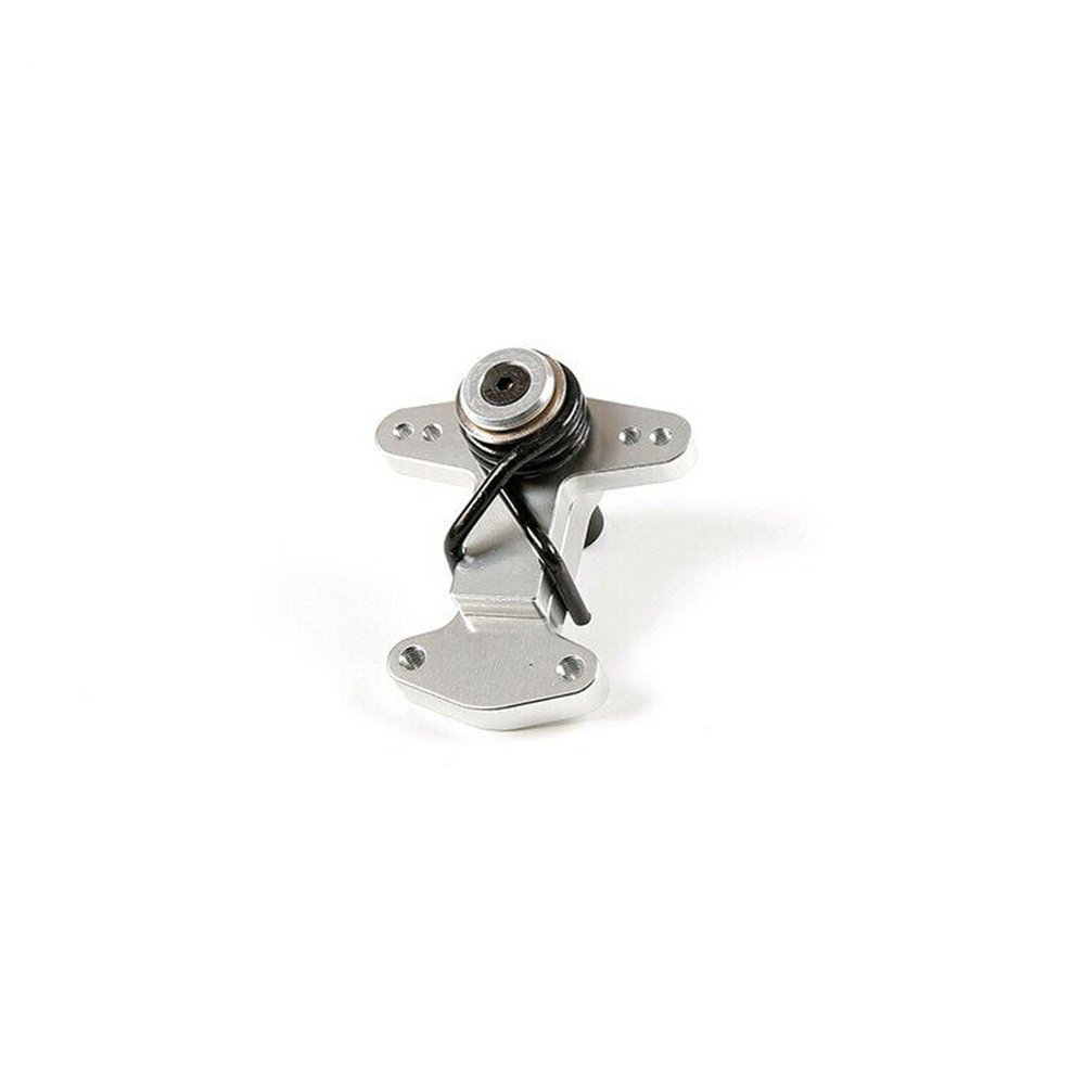 FLMLF Alloy Buffer Arm Kit Fit Steering System for 1/5 HPI Baja 5B SS 5T 5SC RC CAR Parts (Silver)
