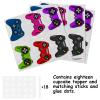 18pcs Glitter Video Game Dessert Cupcake Topper Pick for Controller Gaming Fans Theme Decor Supplies Men Women Kid Happy Birthday Anniversary Party Decorations view 3