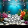 20 Pcs 10mm Clear Glass Marbles Solid Marble Beads Marbles Games Bouncing Ball Pinball Machine for Vase Fish Tank Filler Home Decor, Dice and Marble Games, Sports and Outdoor Play, Decorations view 4