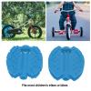 Pwshymi Children's Tricycle Pedal, Replacement Plastic Kids Pedals with 3 Colors, and Easy to Install, Suitable for Kids (Blue) view 2