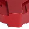 PerGar Simulation Fuel Tank, Aluminum Alloy Rc Crawler Simulation Decoration Accessory, 1/10 Scale Rc Accessories, Rc Crawler Accessories, for Scx10 1/8 1/10 Rc Crawler Cars (Red) view 3