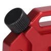 PerGar Simulation Fuel Tank, Aluminum Alloy Rc Crawler Simulation Decoration Accessory, 1/10 Scale Rc Accessories, Rc Crawler Accessories, for Scx10 1/8 1/10 Rc Crawler Cars (Red) view 4