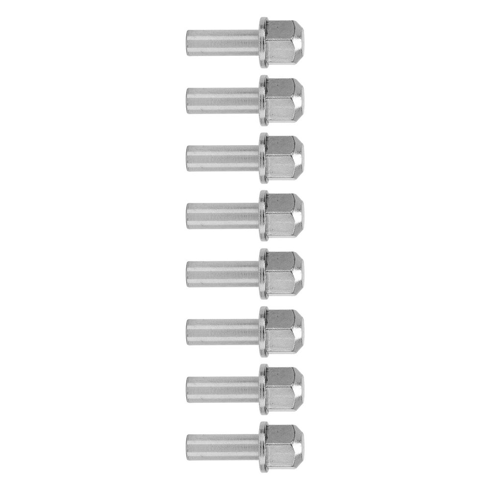 Acouto 8 Pcs Stainl Steel High Strength 25mm RC Wheel Hub Extension Nuts A for Axial SCX10 Hex Drive 12mm Wheel Hub Extension Adapter RC Hex Wheel Hub Extension Nut Adapter (20mm)