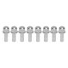 Acouto 8 Pcs Stainl Steel High Strength 25mm RC Wheel Hub Extension Nuts A for Axial SCX10 Hex Drive 12mm Wheel Hub Extension Adapter RC Hex Wheel Hub Extension Nut Adapter (20mm) view 2