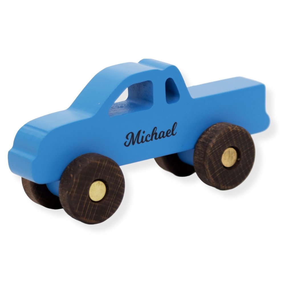 Personalized Wooden Car Toy for Boys Cars with Names Gift for Grandson Sensory Toys for Toddlers First for Kids Newborn Gift