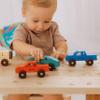 Personalized Wooden Car Toy for Boys Cars with Names Gift for Grandson Sensory Toys for Toddlers First for Kids Newborn Gift view 2