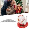 Msiud Solar Fortune Cat Vivid Lovely Chinese Cat Solar Powered Waving Arm Lucky Cat Ideal for Home Office and Car Dashboard Decor 2314A Brings Charm and Positive Energy to Any Space view 2