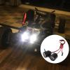 3W LED Searchlights for RC Cars, High Brightness Aluminum Alloy Housing, RC Spare Part, 2 Lights Searchlight with Receiver Power, Suitable for All Types of Remote Control car view 2