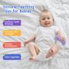 1Pack Silicone Teethers for 6-12 Months Old, Teething Toys for 0-6 Months Old, Remote Teether for Baby, Sensory Toys for Babies & Toddlers, Unisex Gifts view 3