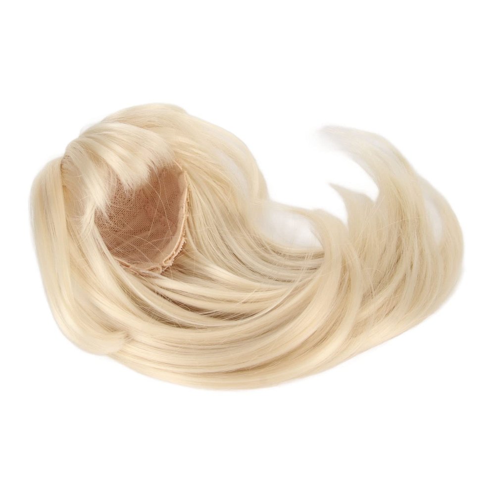 1/6 Doll Doll Doll Replacement 1/6 Jointed Doll for 15.5 to 17cm Doll Milk Gold Hair with Bangs Doll
