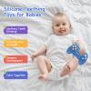 1 Pack Silicone Teethers for Babies 6-12 Months, Teething Toys for Babies 0-6 Months, Remote Teether for Baby, Sensory Toys for Babies,Toddler Infant Girl Boy Gifts view 3