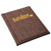 World Storage Folder Album Black 250 Kets 10 Pages Collecting Holder Book Album for Collectors (Brown) view 3