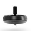 Plexity Labs UFO Tops Lake Superior - Metal Spinning Fidget Top - Inspired by The 1953 Lake Superior UFO Incident - Black Stainless Steel view 1