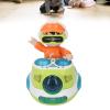 Alomejor DJ Bouncing Beat Rock Boy Dancing Toy Music Flashing Light Universal Wheel Automatic Movement DJ Toy for Toddlers (Green) view 4