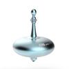 Plexity Labs UFO Tops Ruwa - Metal Spinning Fidget Top - Inspired by The 1994 Ruwa, Zimbabwe UFO Incident - Aluminum in Diode Blue view 1