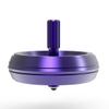 Plexity Labs UFO Tops Lake Superior - Metal Spinning Fidget Toy Top - Inspired by The 1953 Lake Superior UFO Incident - Aluminum in Cyber Purple view 1