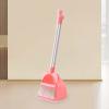 Mini Broom and Dustpan Set for Kids Broom Set Kids Cleaning Set for Kindergarten Preschool Age 3-6 Years Old, Pink view 2