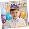 100pcs Birthday Hat Crown Birthday Hats Party Hats Party Hat Birthday Celebration Hat Birthday Hat Props Shower Photo Prop Paper Child Decorations Make up/1144 view 3