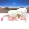 3D Printed Dragons with Dragon Egg, Articulated Mother and Child Dragons, White and Pink Gemstone Dragons, Fidget ADHD Autism Toy MCD-063-007-Wp-WE view 3
