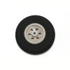StiNGZjdM 2 Pcs/Lot Tail Wheels Sponge Tire Landing Gear Wheel Color Grey for RC Aircraft Model Accessories D25-53mm(2pcs D30mm) view 3