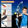 2 Pack Bow and Arrow Set with LED Light-up, 2 Toy Arrow for Kids 4-12 Years Old Outdoor Archery Shooting Game with Target, 20 Suction Cup Arrows, 40 Bullets for Boys & Girl Ideal Gift Presents view 2