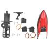 Bnineteenteam RC Helicopter Servo Motor Set Plastic Servo Cover Plate and Base Set RC Helicopter Refit Accessories for XK K110 view 1