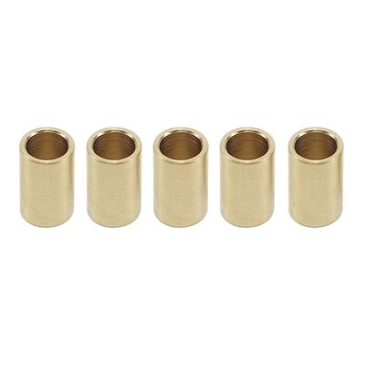5PCS 6.35/4.76 4/3mm Propeller Hole Adapter Sleeve Paddle Aperture Converter Brass Bushing Tube for RC Boat DIY Parts(6.35/4.76mm)