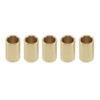 5PCS 6.35/4.76 4/3mm Propeller Hole Adapter Sleeve Paddle Aperture Converter Brass Bushing Tube for RC Boat DIY Parts(6.35/4.76mm) view 1