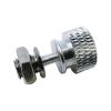 1PCS RC Model Boat Cover Fixed Seat Metal Hatch Lock with 10/12/14/16mm Hand Screw Ship Case Canopy Fixing Connector(Seat with 16mm Screw) view 1