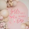 Girls Just Wanna Be One Decal - Pink Bow 1st Birthday Backdrop Sign, Girls 1st Birthday Party Decor, Sweet One Birthday Party Decorations view 4